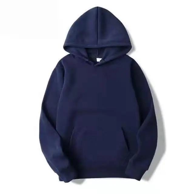 

2022 spring and autumn men's hooded sweater fashion sportswear men's casual solid color pullover