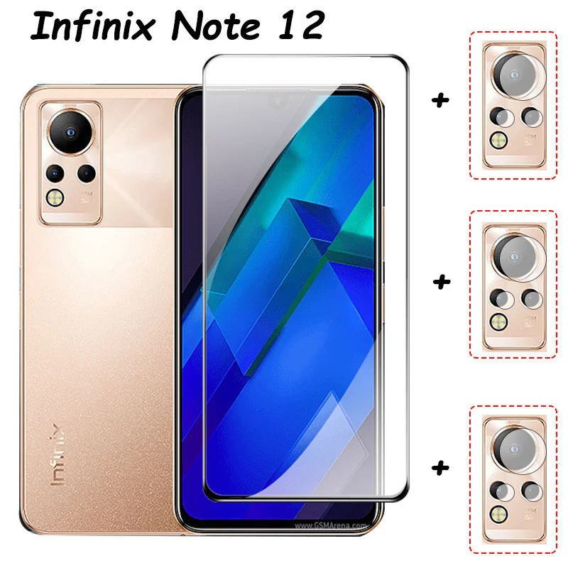 

Screen Protector For Infinix Note 12 Tempered Glass Infinixnote12 película Camera Infinix12 Glass Film For Infinix-note-12 vidro glass IInfinix Note12 accesorios