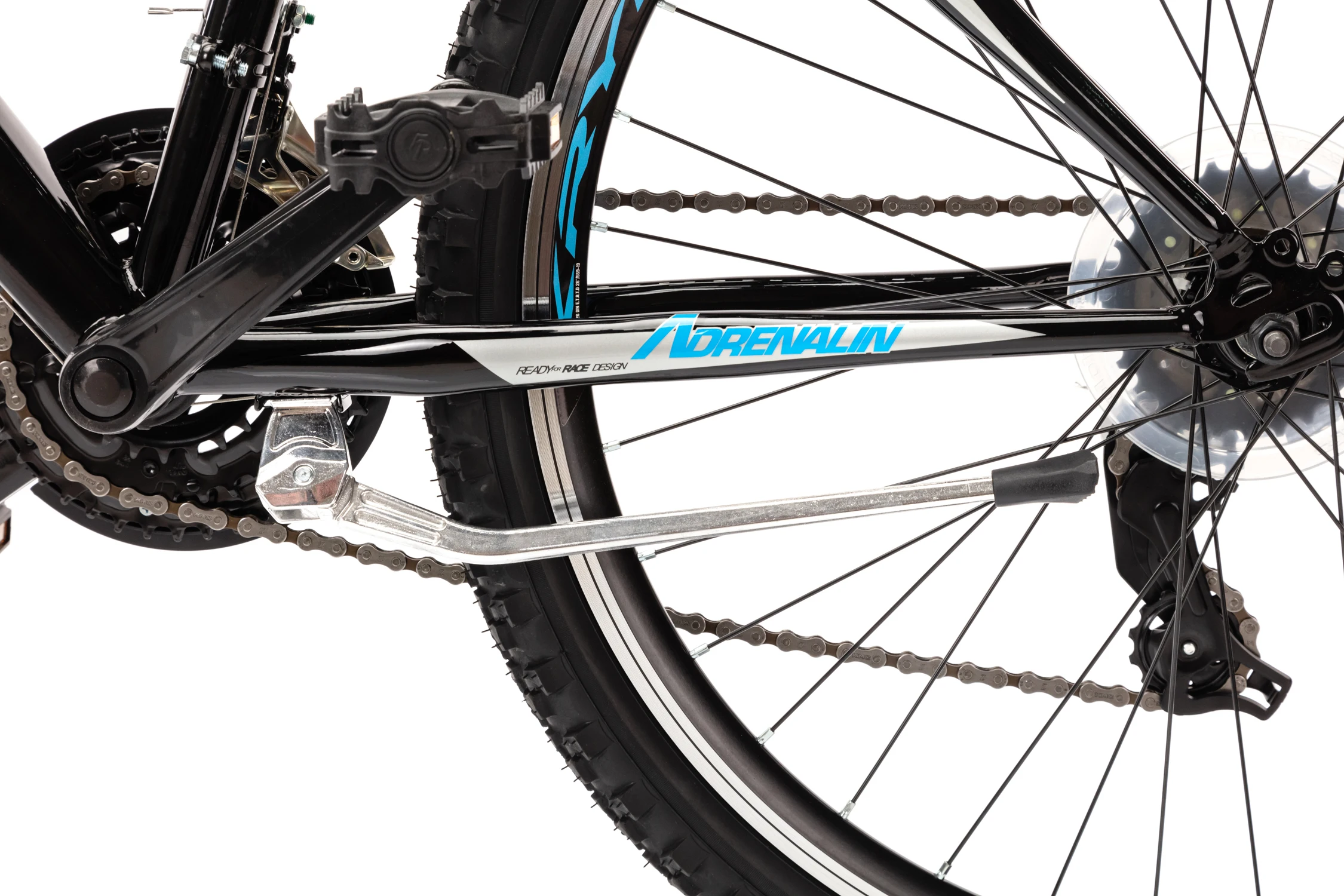 Велосипед CAPRIOLO MTB ADRENALIN рама сталь 16'' колёса 26'' (чёрный-синий) |