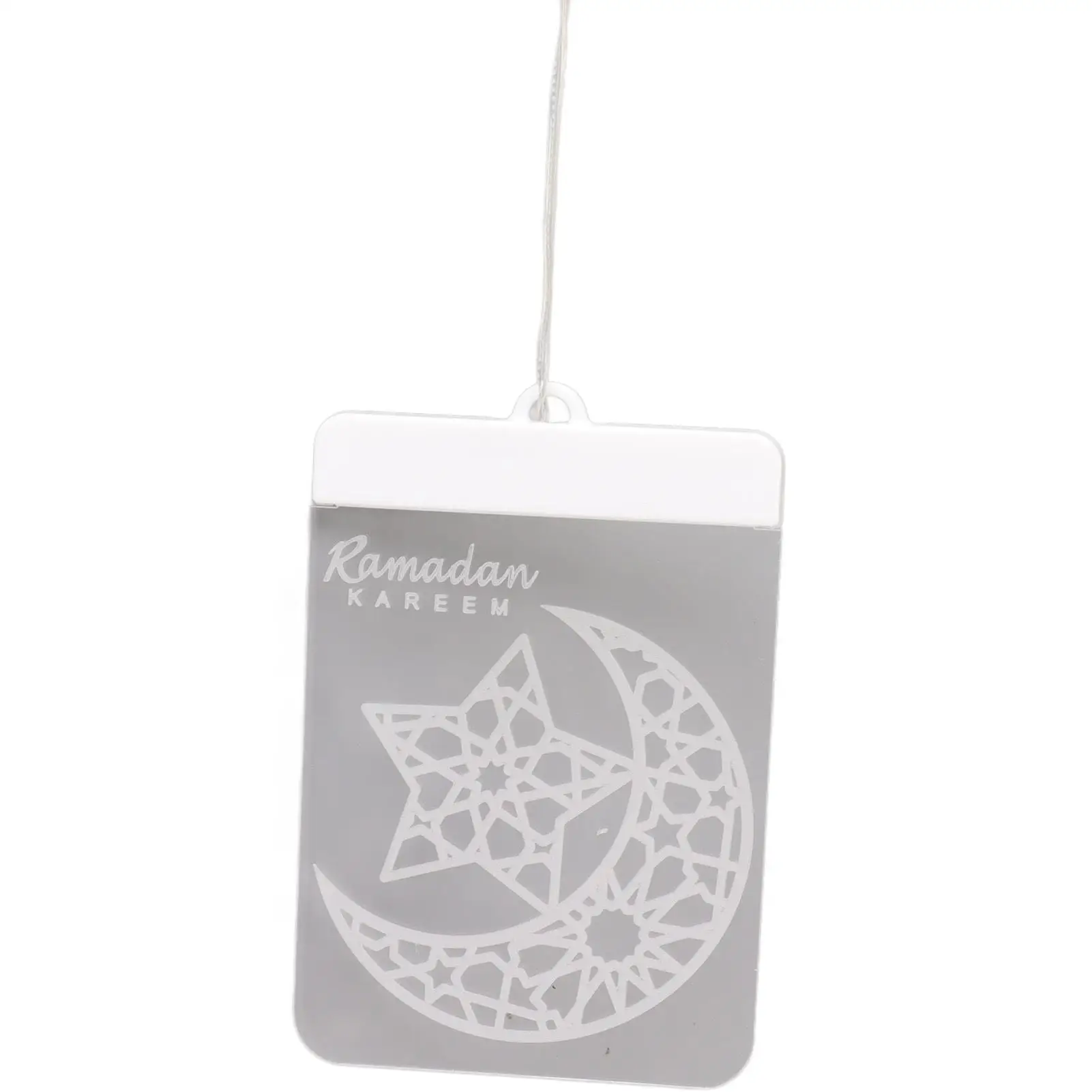 Светодиодные ночные огни Ид Рамадан — акриловые оконные полосы 3D Moon &amp Star |