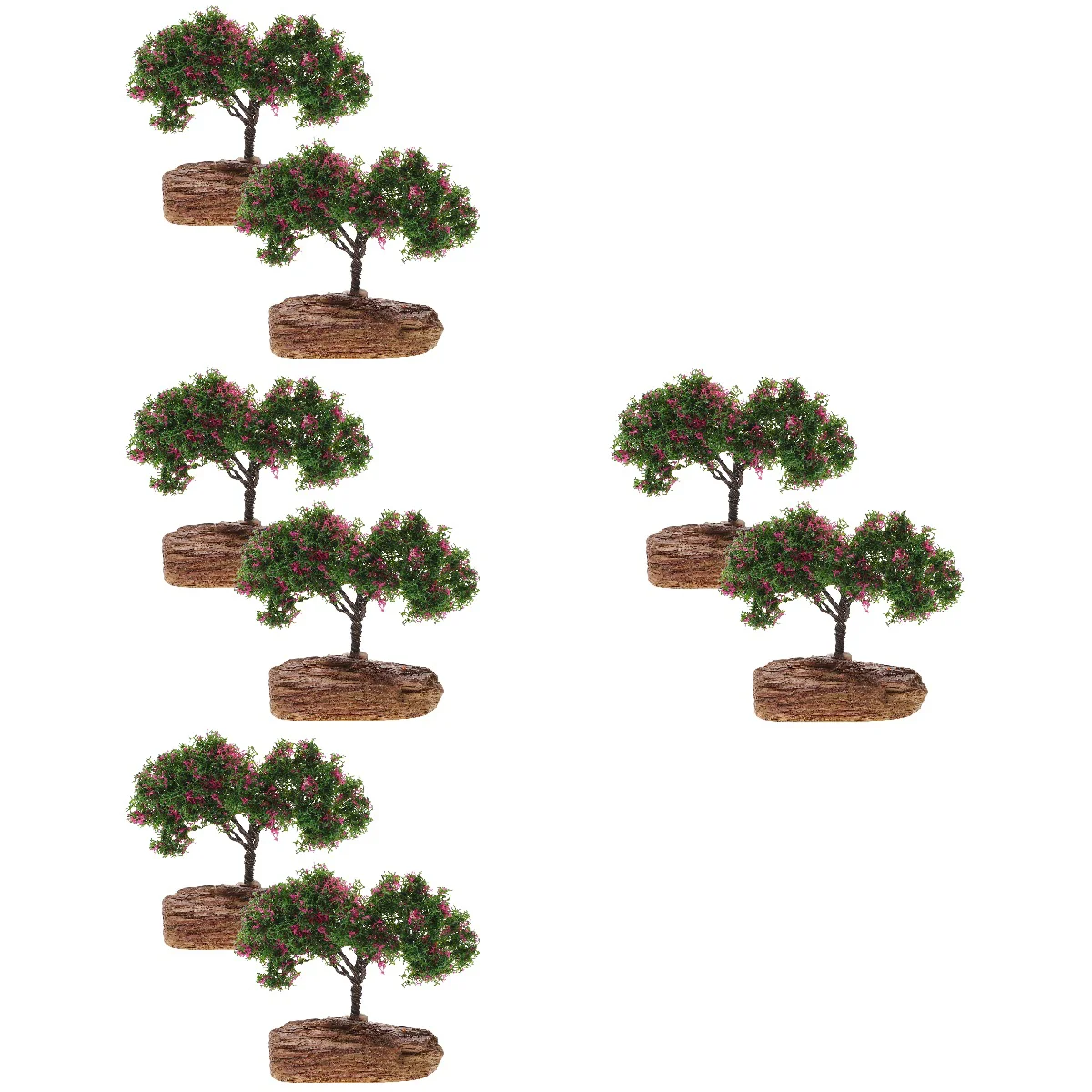 

Simulated Mini Tree Green Scenery Building Model Sand Table Accessory Miniatures Crafts