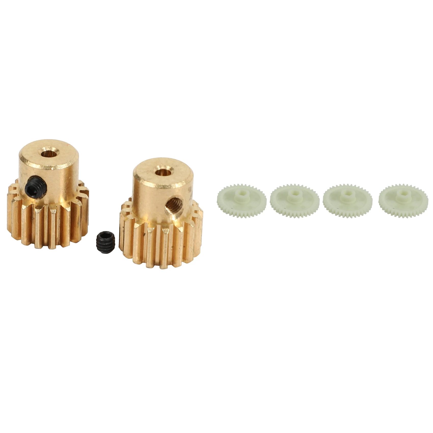 

4Pcs Main Drive Gear 38T for SG 1603 with 2Pcs Motor Gear 16T for SG 1603