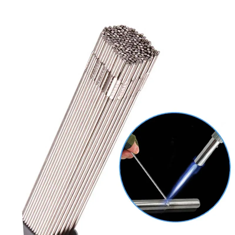 

Easy Melt Aluminum Universal Welding Rod Cored Wire Rod Solder No Need Solder Powder Weld Bar for Propane Torch Low Temperature