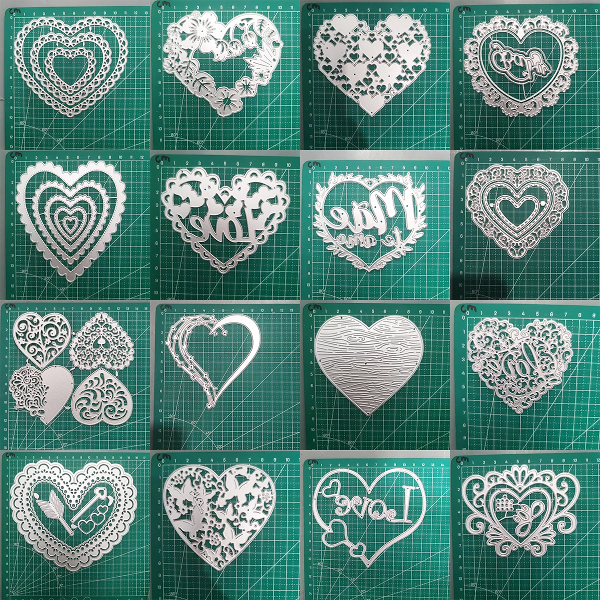 Лидер продаж полая рамка с изображением любви фон для скрапбукинга высечки