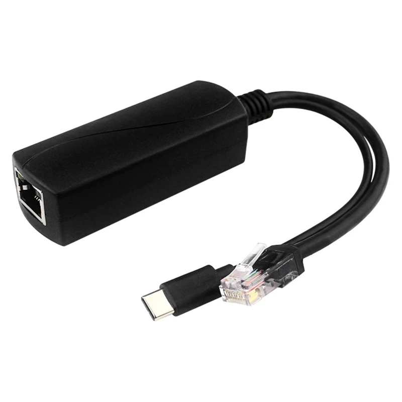 Разветвитель Y8AC с питанием от сети Ethernet USB адаптер 5 в Gigabit PoE совместимый IEEE 802.3af
