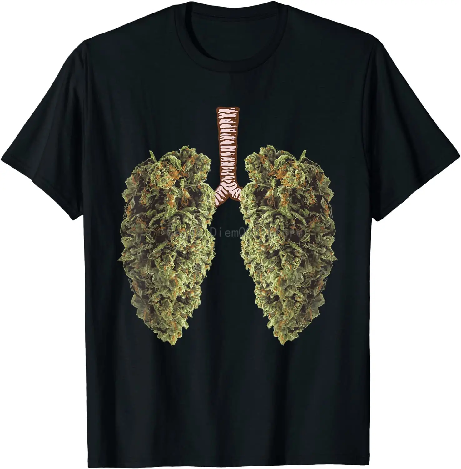 

Funny Lung Bud T-Shirt - THC Lung TShirt Hot Sale Student Top T-shirts Cotton Tees Printed