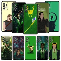 cartoon avengers loki phone case for samsung galaxy a51 a71 a21s a12 a11 a31 a52 a41 a32 a01 a23 a33 a53 a73 a03s a13 5g cover
