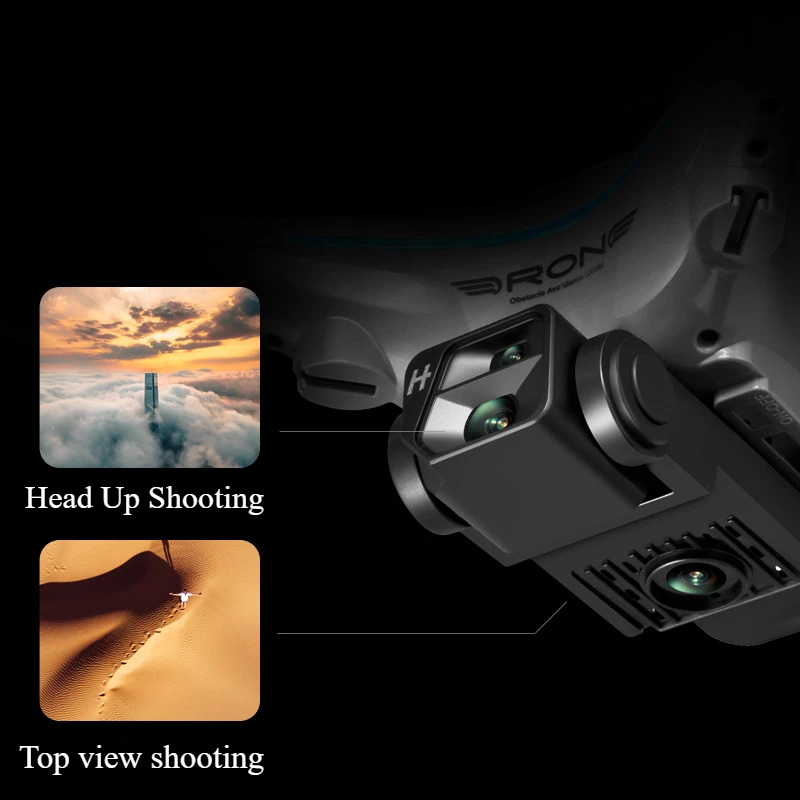 HD-воздушный квадрокоптер оптическое позиционирование потока и предотвращение