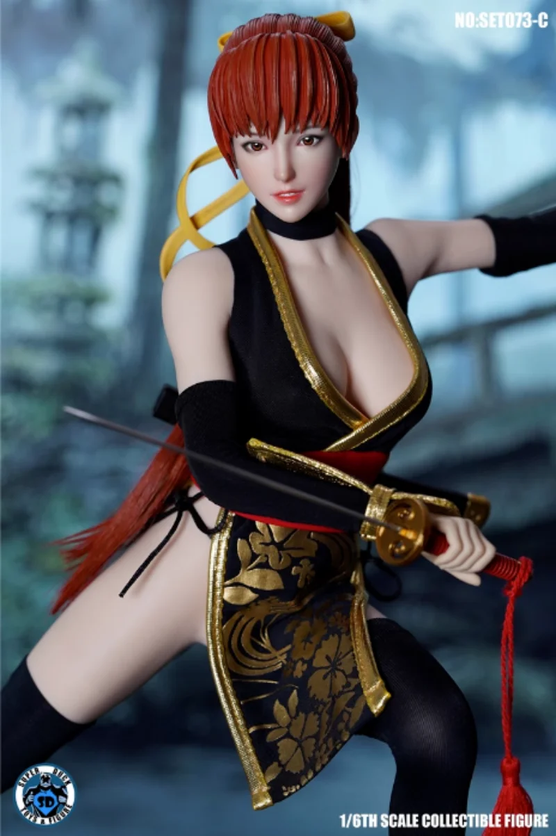 Набор одежды SUPER DUCK 1/6 года, набор одежды для девочек в стиле Ниндзя из ниндзя для фигуры 12 дюймов