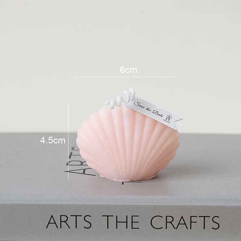 

Соевая свеча-ракушка