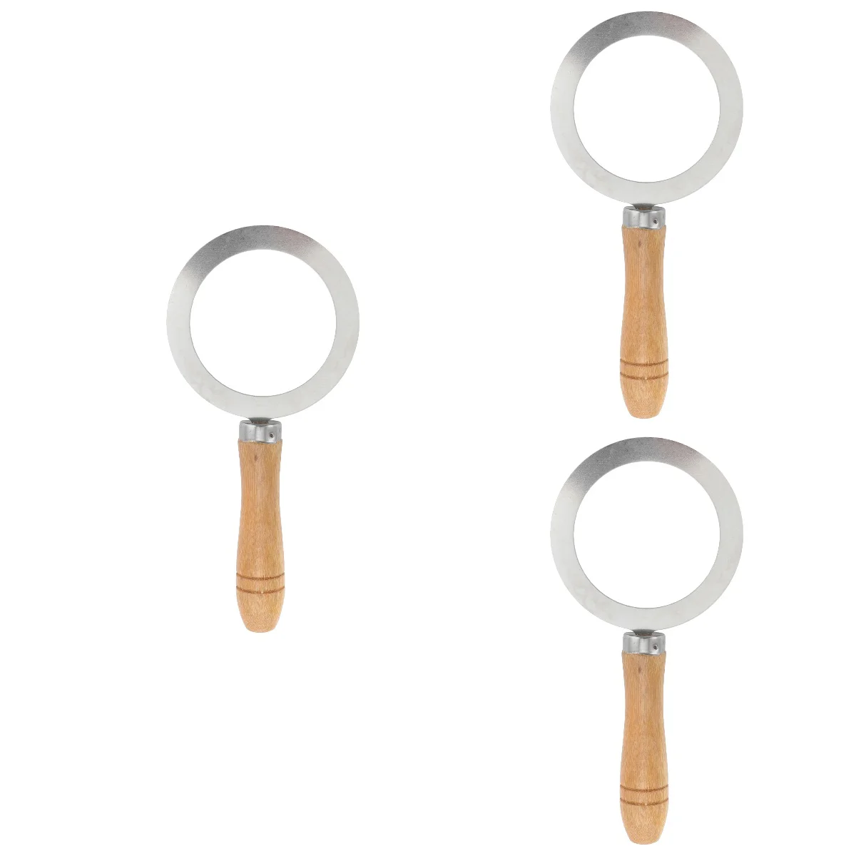 

3pcs Stainless Steel Cup Rim Washer Cup Rim Cover with Handle