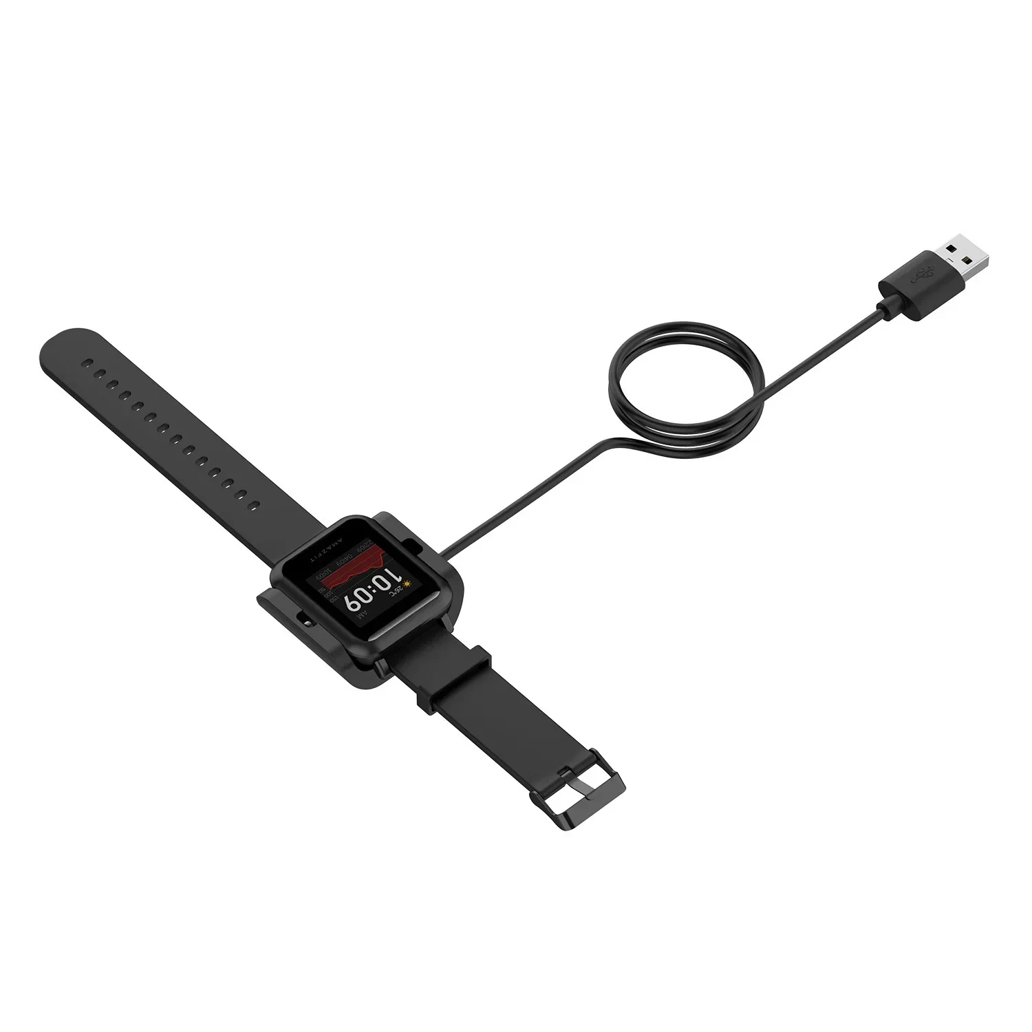Фото USB-кабель для зарядки и док-станция для смарт-часов Amazfit Bip S/1S (A1805, A1916) с адаптером питания №5