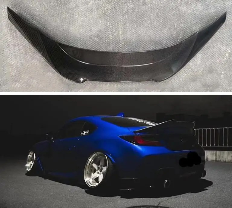 

REAL CARBON FIBER REAR WING TRUNK LIP TAIL SPOILER FOR Toyota GR86 ZA86 / Subaru BRZ 2021 2022 2023