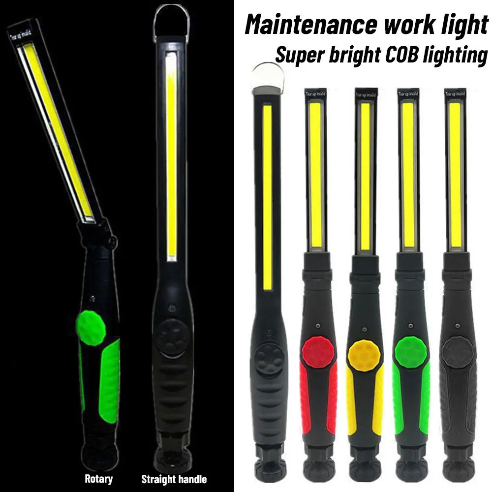 

Гибкий Магнитный Многофункциональный USB Перезаряжаемый рабочий светильник осмотр лампа COB светодиодсветильник вспышка