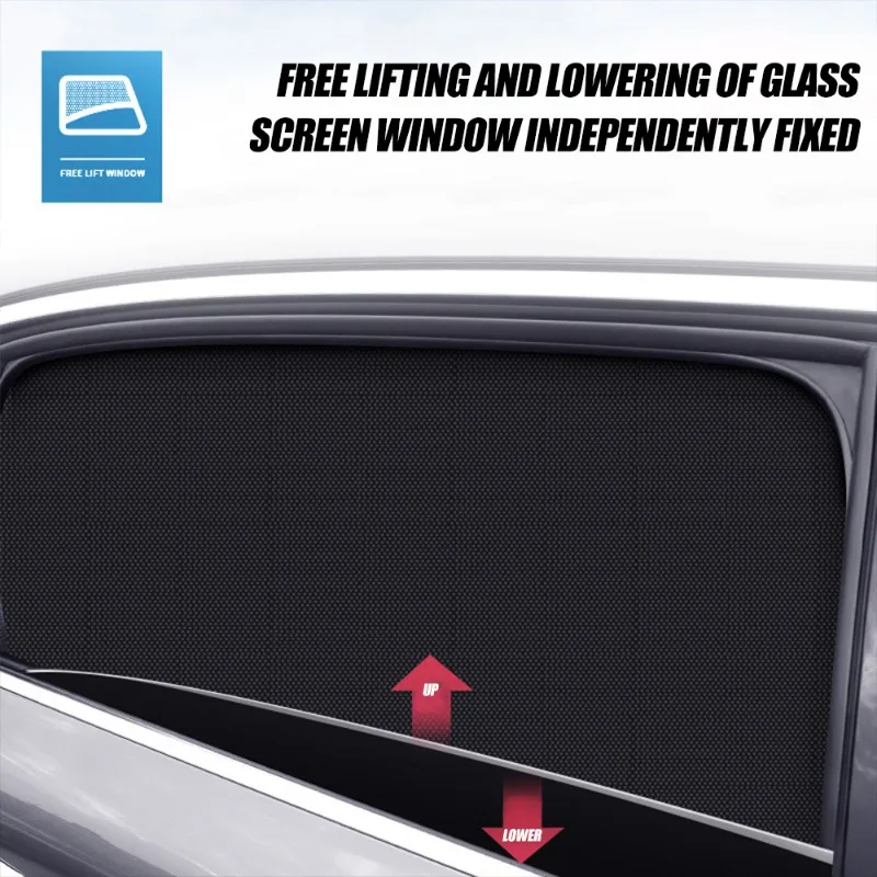 Автомобильные Магнитные шторы для детей с защитой от УФ-лучей