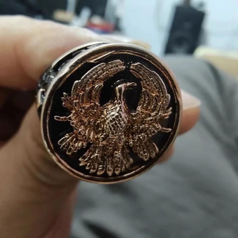 Винтажное кольцо с изображением дюны часть 2 Дом атреидов для мужчин и женщин