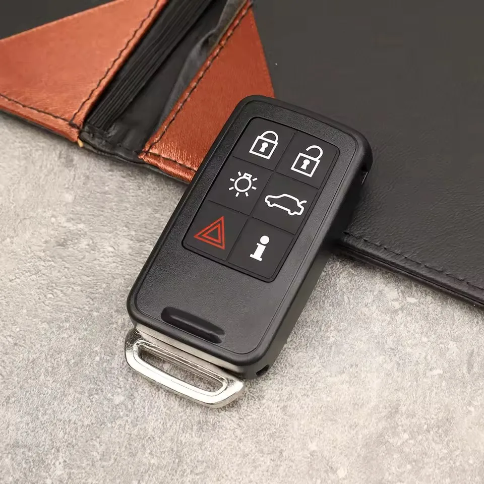 Фото Смарт-ключ-пульт YangWang Replacement для автомобиля, 434 МГц, чип ID46, для Volvo XC60 S60 S60L V40 V60 S80 XC70, KR55WK49264, 5 кнопок №4