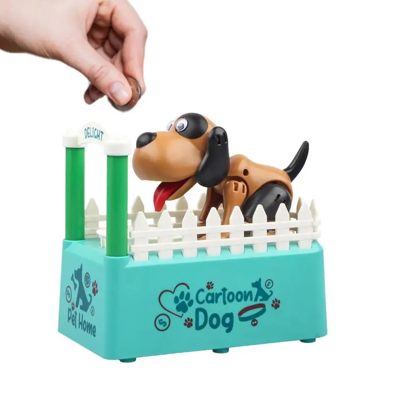 

Doggy Piggy Bank Kids Piggy Bank Dog Coin Bank Hungry Puppy Stealing Coins Like Magic Coin Munching Money Bank Birthday Gift For