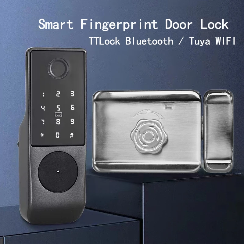 Водонепроницаемый дверной электрический замок с ободом набор цифровым