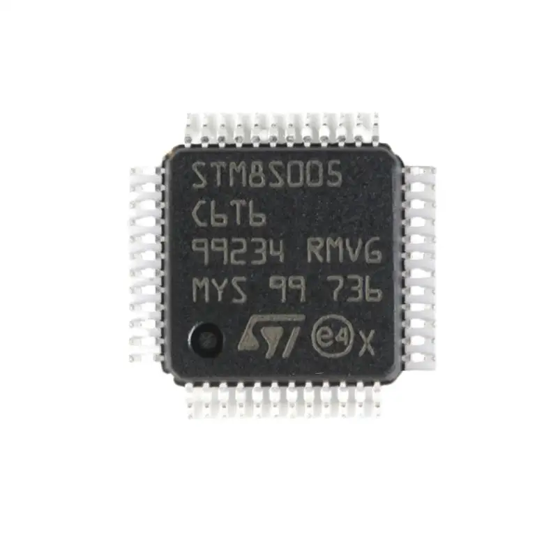 

Imported from STM8S005C6T6 LQFP48 16 MHZ / 32 KB flash 8-bit microcontroller MCU