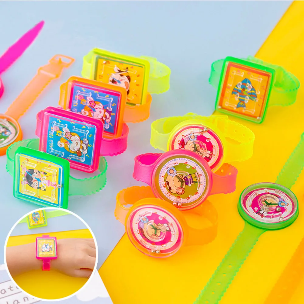 

20 Pcs Children's Cartoon Maze Watch Toys Pinata Toy Loot/Party Goodie Bag Fillers for Kids Birthday Baby Shower Party Supply