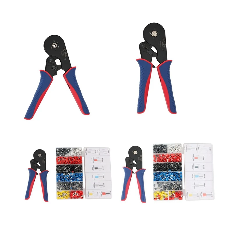 

SO Crimping Pliers Terminal Crimper Tools 0.08-16Mm² Crimping Jaw Tool