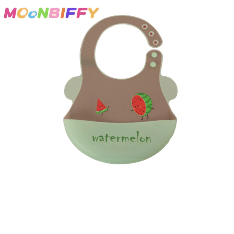 

1 шт., водонепроницаемые Мягкие силиконовые нагрудники для детей