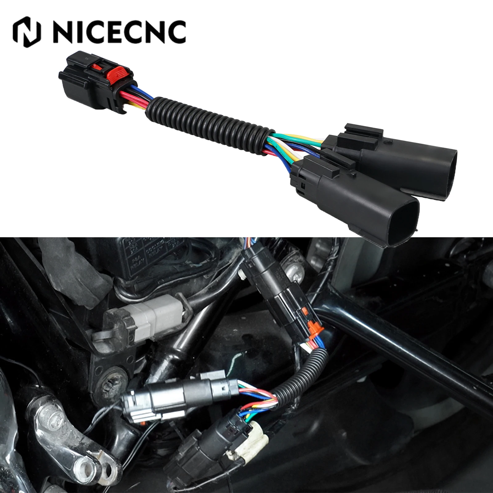 Для Harley Touring Road King FLHRXS 2017-2024 комплекты осветительных Y-образных ремней Street Glide FLHX