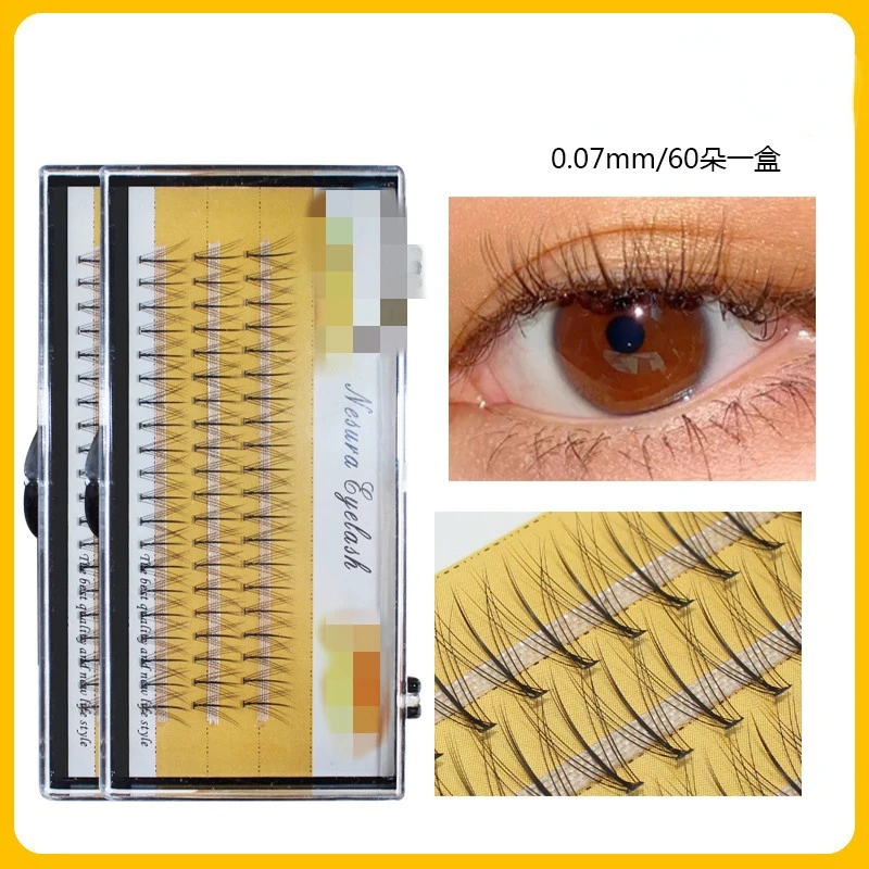 

60D Newest Flares Eyelash For Party/Wedding/Show Fatastic Lash Extension Black High Quality Perfect False Eyelash Extension