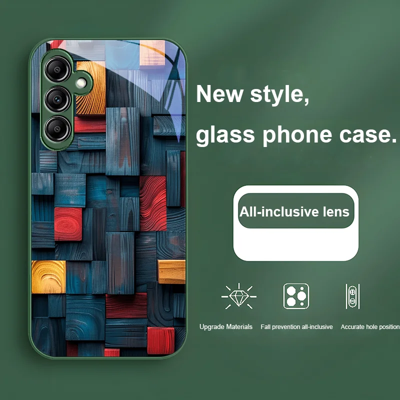 Новый цветной модуль для Samsung Galaxy A01 02 03 Core A04 A14 4G A13 54 34 31 20 25 23 22 5G S21 Ultra S20 стеклянный