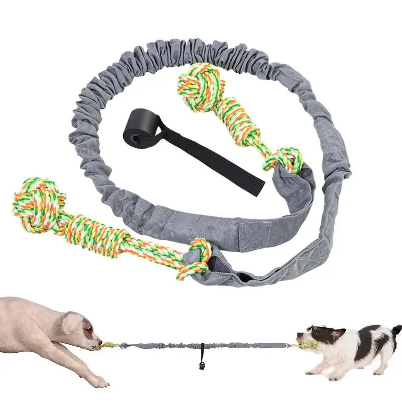 

Teeth Cleaning Dog Rope Toy Bite Rope Dog Tug Toy Interactive Grinding Tug Of War Rope Cat Puppy Toy For Aggressive Chewers
