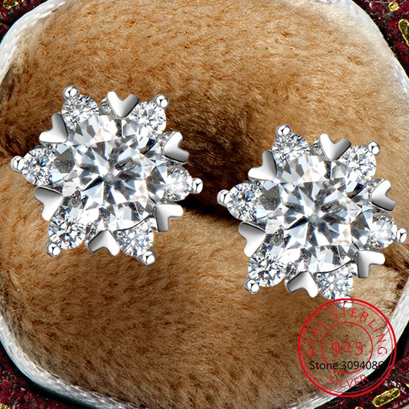 

Серьги женские из серебра 0,8 пробы, 100% карат, 6 мм