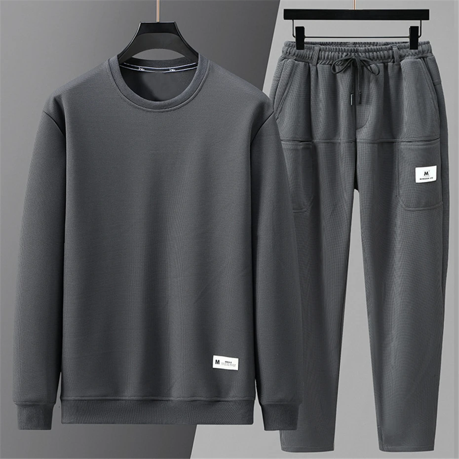 Костюм спортивный мужской однотонный 150 кг 10XL