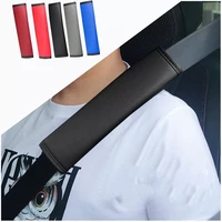 car seat belt cover pore pu breathable universal auto seat belt covers cushion protector safety belts shoulder protection