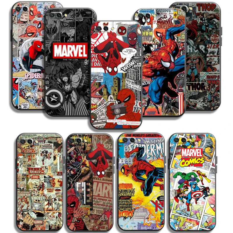 

Marvel Spiderman Iron Man Phone Cases For Huawei Honor P30 P30 Pro P30 Lite Honor 8X 9 9X 9 Lite 10i 10 Lite 10X Lite Coque