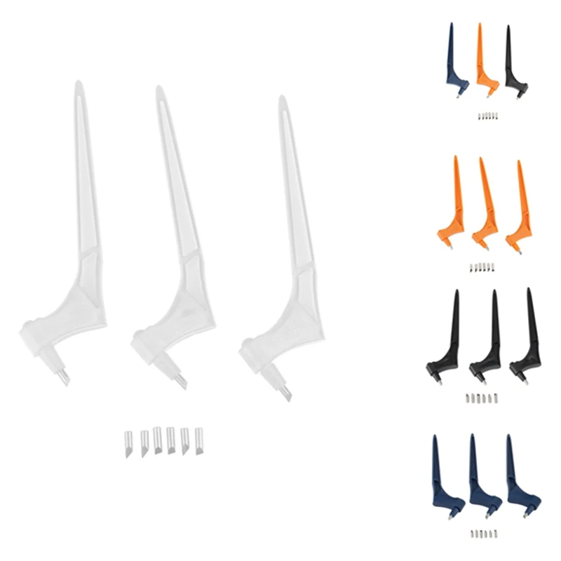 

3 ремесленных инструмента, нож из нержавеющей стали, вращающийся на 360 градусов, художественные режущие инструменты для ремесла и картона