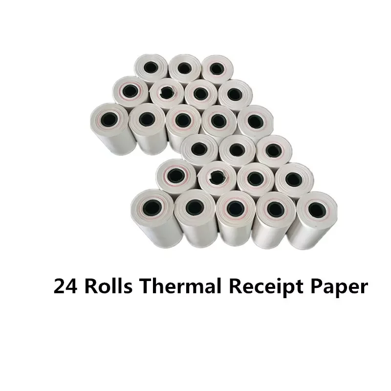

Universal Paper 57x30mm Thermal Receipt Paper for All Mini 58mm Inkless Wireless Bluetooth Thermal Receipt Printer Papel Termica