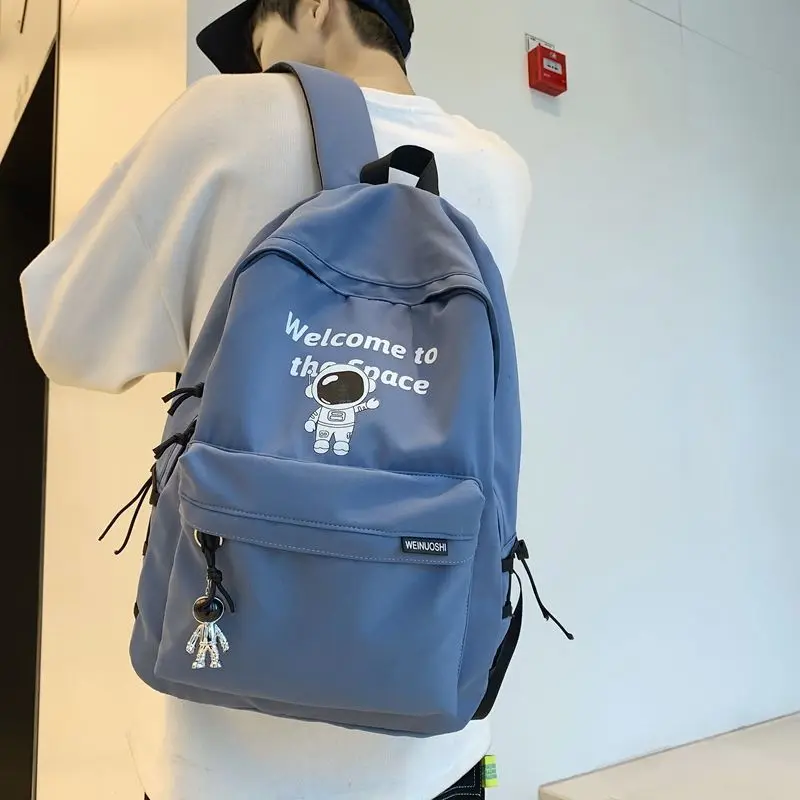 

Qyahlybz dropshipping school bags for boys college backpack male travel shoulder bags ins cool middle school students backpacks