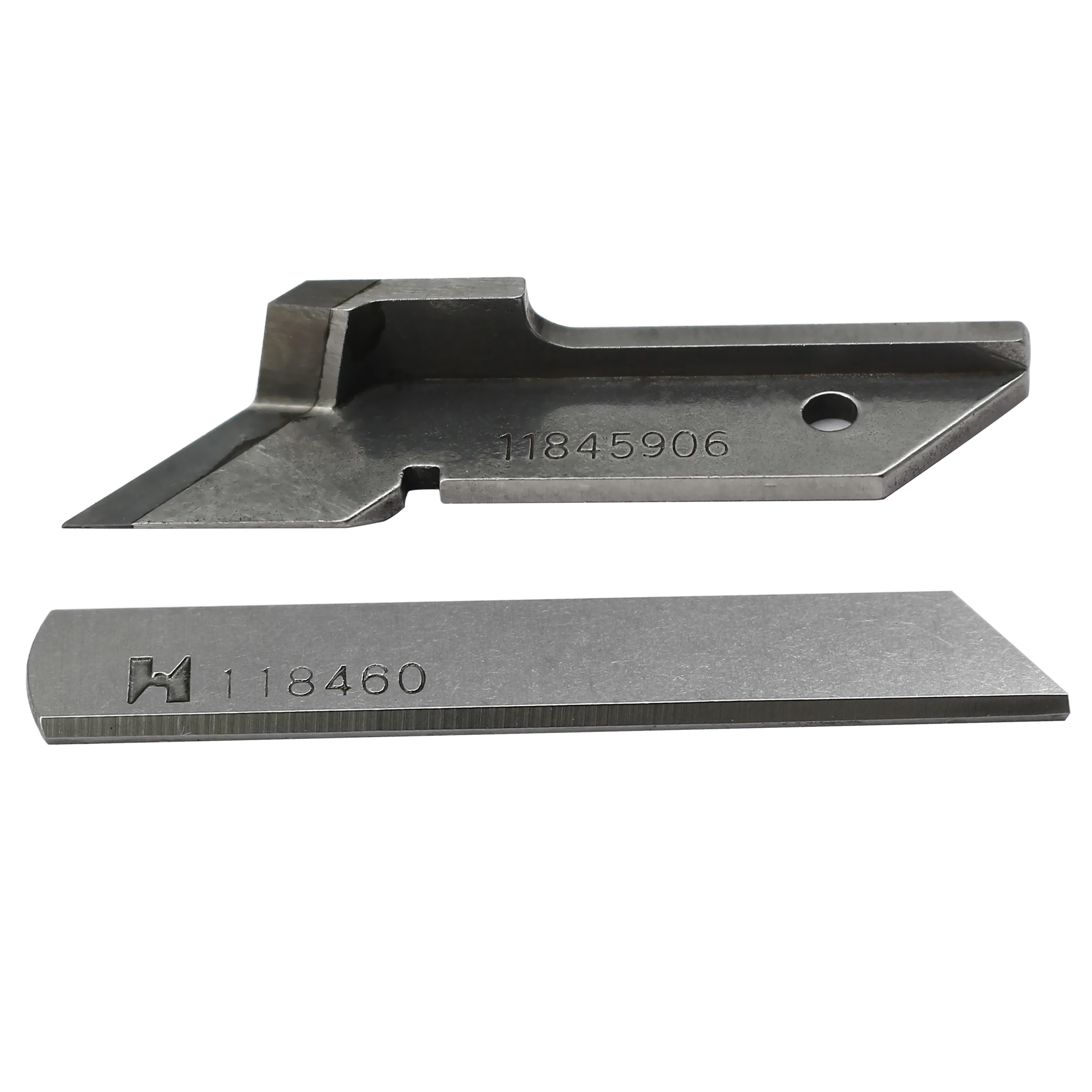 Аксессуары Промышленная швейная машина-оверлок 1 комплект верхний и нижний нож