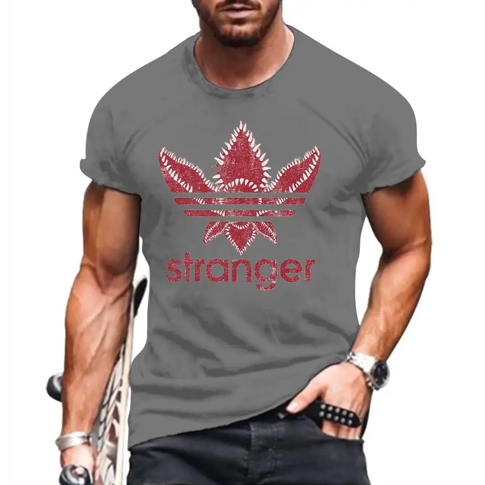 

Stranger Things Couple Parent-child Men's Clothing 6XL Children's T-shirt Leisure High Quality Party Crew Neck 2022 Y2k Hip Hop