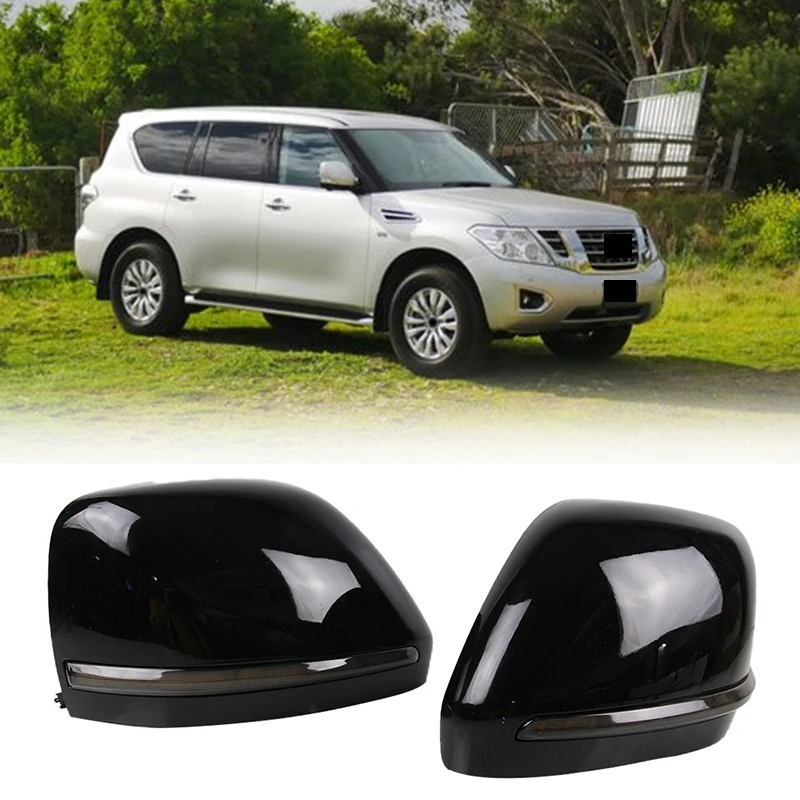 Автомобильное зеркало заднего вида зеркальная лампа для указателя поворота Nissan