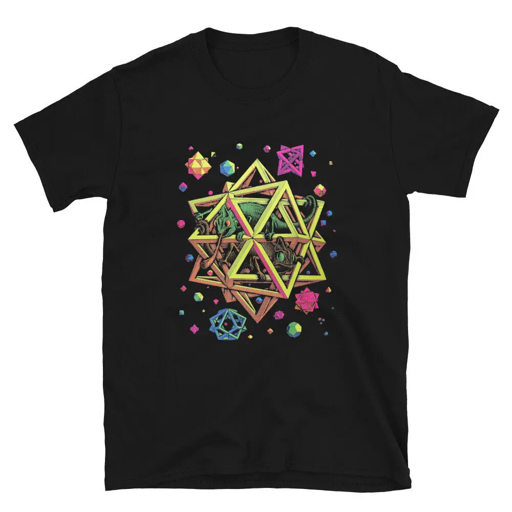 

M.C. Escher - Geometrics -Unisex T-Shirt Vintage Retro Fall Fun LooK!!!