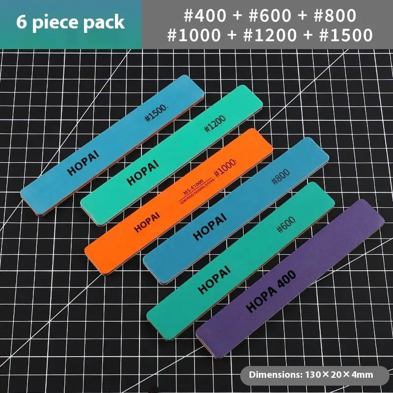 

6 шт. HWetR полужесткие шлифовальные палочки для сборки моделей