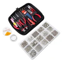 jewelry making supplies kit jewelry findings starter kit jewelry beading making and repair tools kit earring charms for jewelry