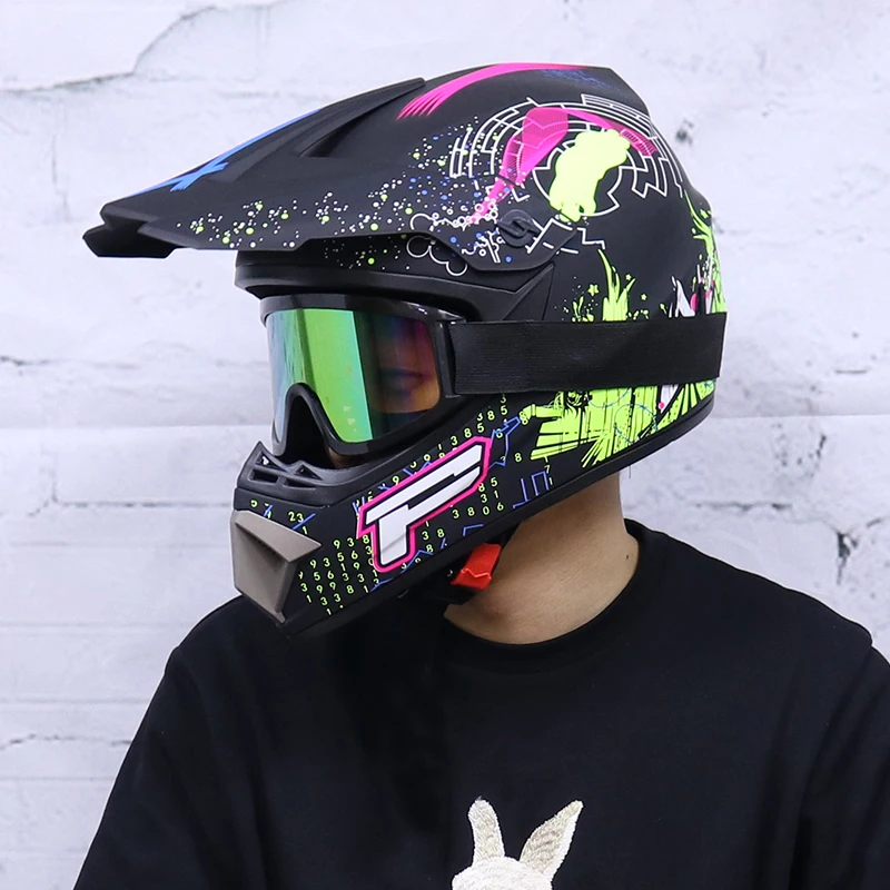 

Motocross Helmet Off Road ATV Cross Helmets MTB DH Racing Riding Motorcycle Helmet Men Women Dirt Bike Capacete De Moto Casco
