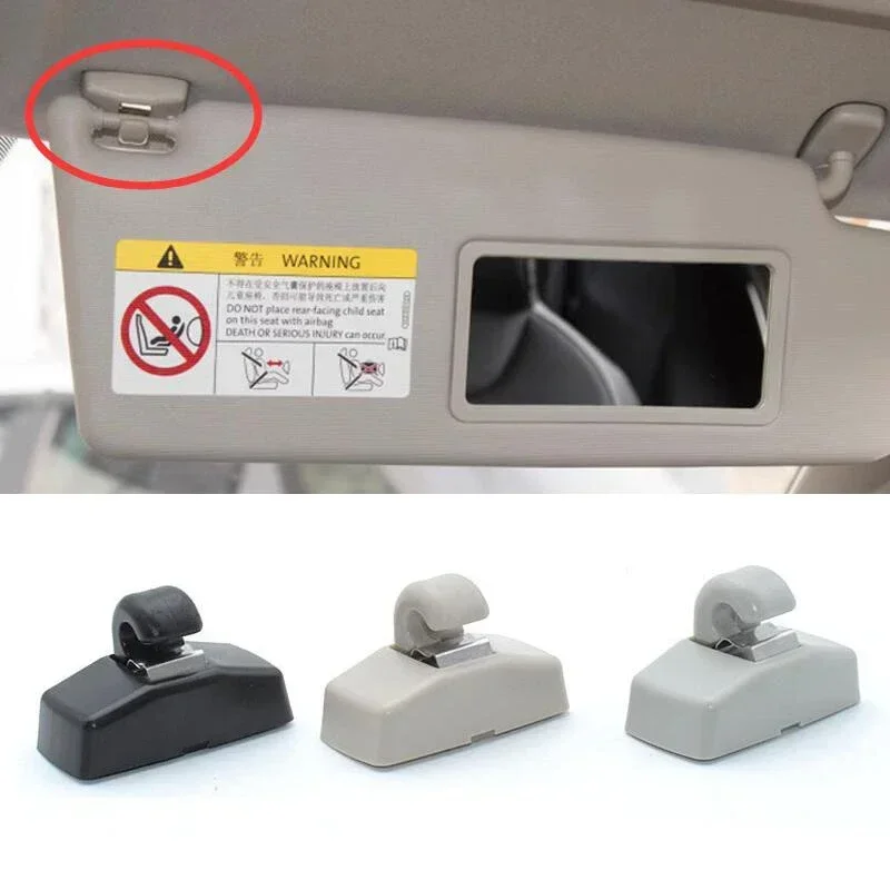 Фото Крючок для солнцезащитного козырька, вешалка для VW Bora IV Golf 4 GTI Jetta A4 Passat B5 B6 Polo 9N Beetle Caddy Skoda Octavia 2 A5 1 шт. №1