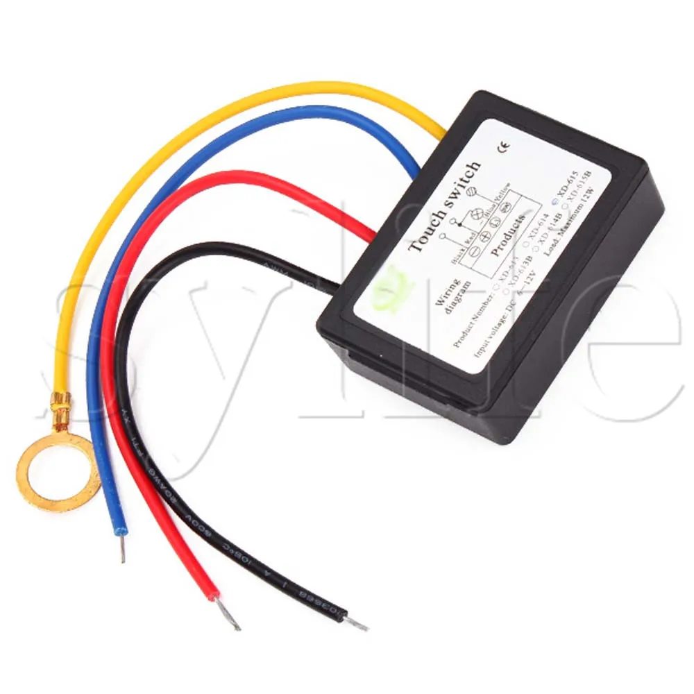 

Home On/Off XD615 Touch Switch 6-12V DC For LED Lamp