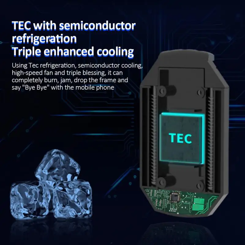 

Cool Rgb Lights Mobile Phone Cool Heat Sink Aluminum Alloy Rgb Lights Mobile Phone Cooling Fan High Speed Cooling Mini Mini