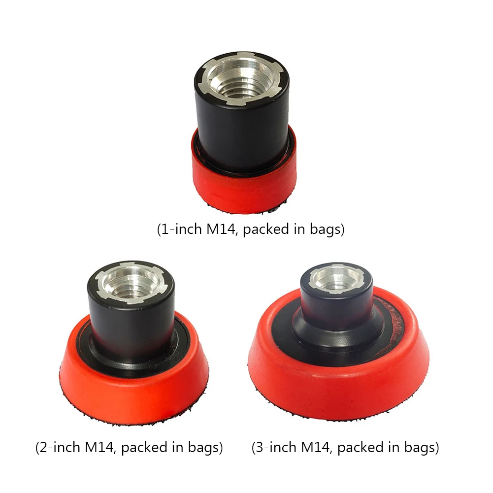 

Ultra-thin M14 Thread Sanding Disc Drill Buffing Pad 30/50/75mm Backing Plate for Car Polisher Sanding Polishing