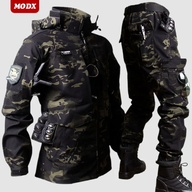 Modx Store MODX Тактический костюм Soft Shell мужской камуфляж | AliExpress
